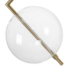Kulista lampa wisząca Echo MSE1501100166 Moosee LED 3W 3000K szklana złota