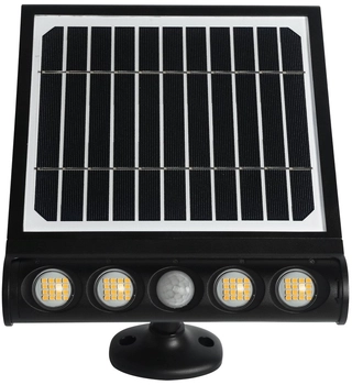 Solarna lampa elewacyjna Talent EKO8328 LED 8W IP65 czarna