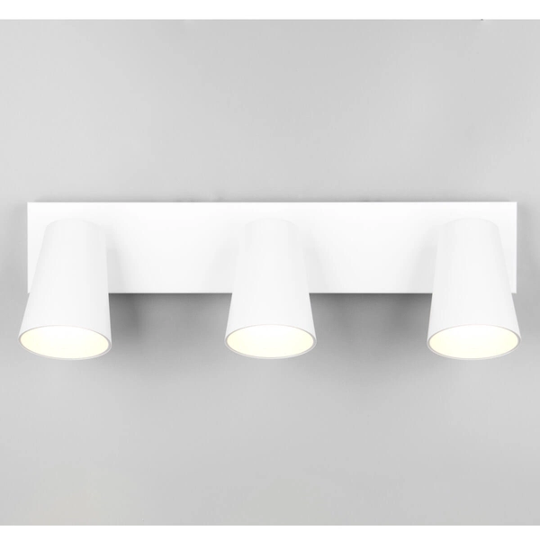 Potrójna lampa sufitowa Sharp 817100331 regulowana reflektory biała