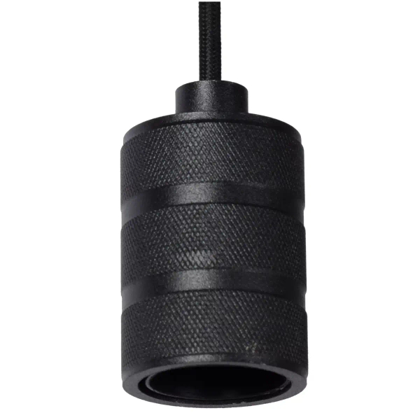 Okrągła lampa wisząca Jova 08426/01/30 Lucide szklana złota czarna