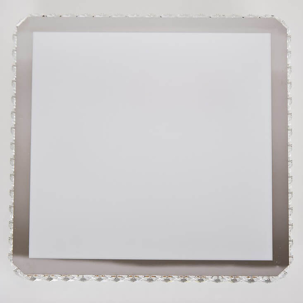 Nasufitowa plafoniera Gallan AZ1595 Azzardo LED 37W 3100K crystals srebrna