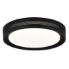 Ażurowa lampa sufitowa Ronda LP-9587/1C-40 BK LED 25W 3000-6000K czarny