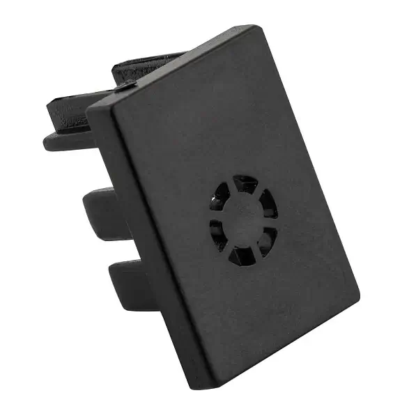 Jednoobwodowy szynoprzewód natynkowy 1M 11724 niskonapięciowy czarny