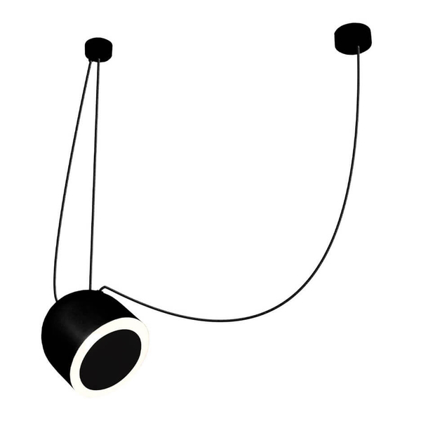 LAMPA wisząca DOBO 9035 Shilo metalowa OPRAWA zwis czarny