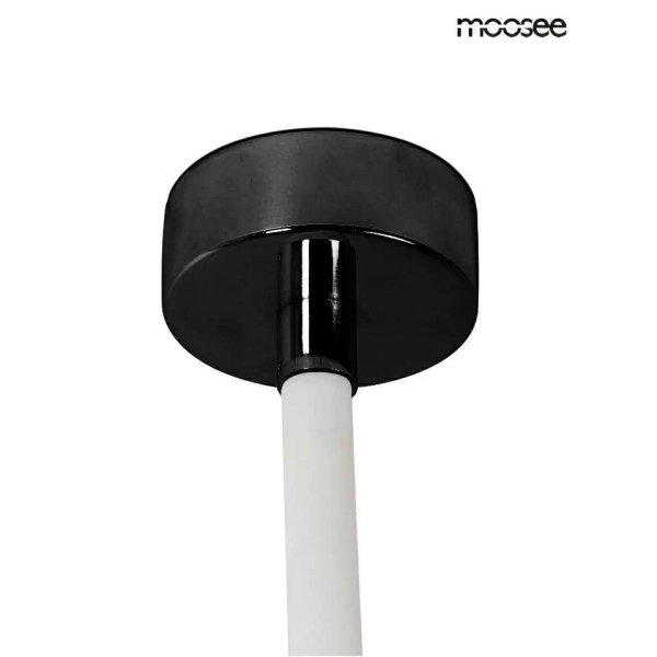 Lampa wisząca LASSO biała czarna MSE15011004422 45W 3000-4000K CCT wąż LED