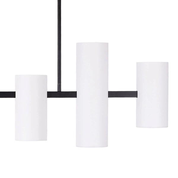 Lampa wisząca Laxer P0504 Maxlight wielopunktowa tuby metal biały