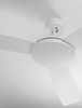Wentylator sufitowy BLAIRE LE42963 Luces Exclusivas minimalistyczny metal biały