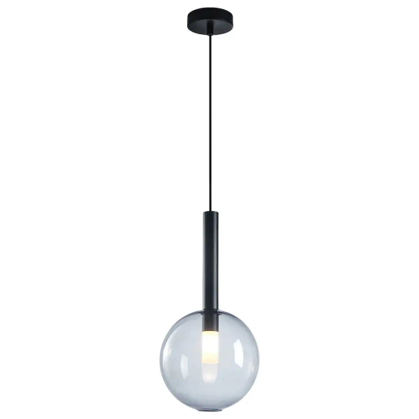 Okrągła wisząca lampa NIKO BLACK ML0329 na korytarz czarna