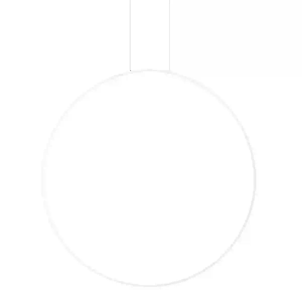 Wisząca lampa ring VISUAL biała P0653 1xLED 28W 3000K IP44 pierścień