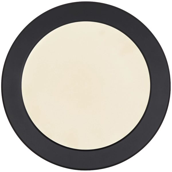 LAMPA sufitowa LASSE 12379-18B Globo okrągła OPRAWA plafon LED 18W 3000K - 6500K metalowy czarny