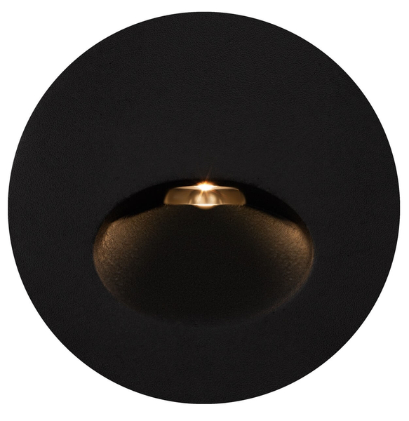 Schodowa lampa wpustowa Bil O015SL-L3B3K LED 3W 3000K ogrodowa IP54 czarne