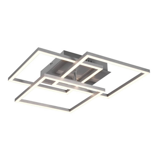 Lampa sufitowa CHOROS DL107-62883 LED 27W 2700 - 6000K kwadratowa srebrny
