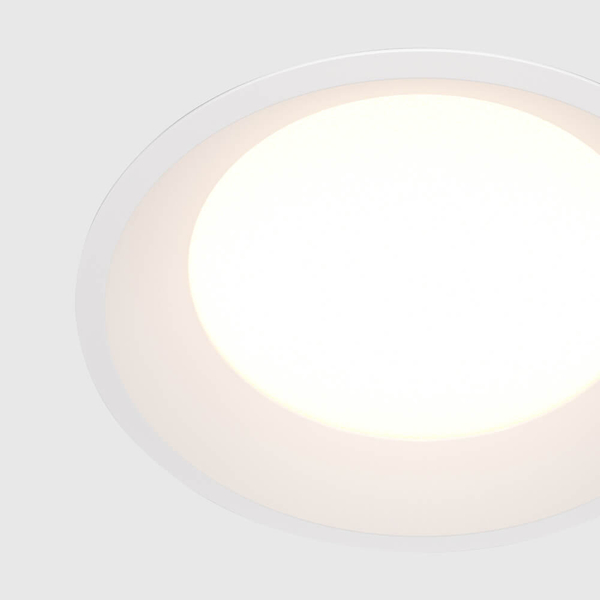 Podtynkowa lampa Okno DL055-18W4K-W LED 18W 4000K IP44 biała