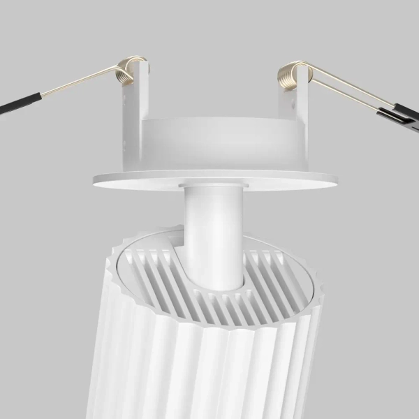 Wpuszczana oprawa sufitowa tubka Calipso C110CL-01-GU10-W biała