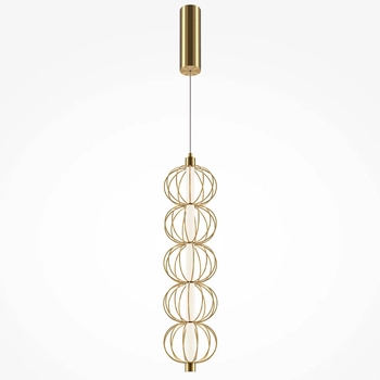 Wisząca lampa Golden Cage MOD216PL-L10G3K Maytoni LED 17W 3000K kule złota