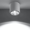 Spot LAMPA sufitowa SL.0695 metalowa OPRAWA downlight natynkowa tuba biała