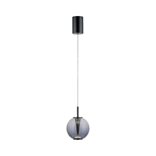 Regulowana lampa wisząca PURE INFINITY czarna szara 2220-15 1xLED 10W 2200-5000K CCT
