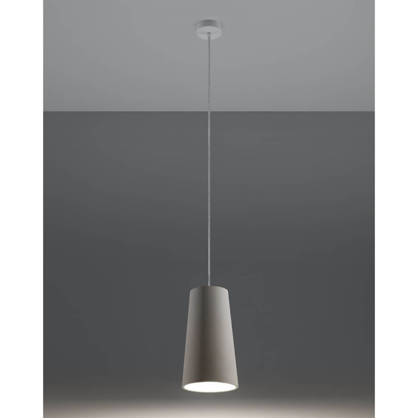 Jadalniana lampa wisząca SL.0849 ceramiczna nad stół biała