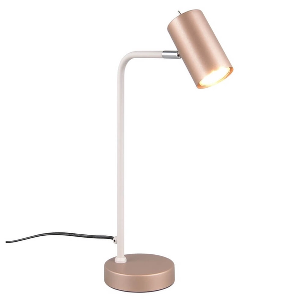 Stołowa lampka nocna MARLEY 512400165 regulowana z wtyczką brązowa