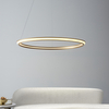 Ledowy ring wiszący L&-1102254 Light& 41W 3000K pierścień złoty