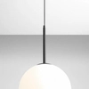 Modernistyczna lampa wisząca BOSSO 1087G1 Aldex szklana kula