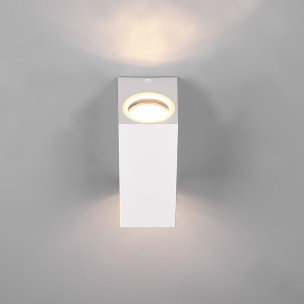 Lampa ścienna do ogrodu góra-dół ORVIE DL231204269 IP44 biała