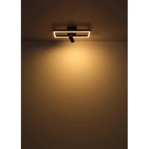 Kinkiet ścienny Mandera 67287W LED 12W 3000K ramka czarny biały