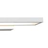 Kinkiet LAMPA ścienna MUARI MB1254M Italux metalowa OPRAWA galeryjka LED 12W 3000K listwa biała