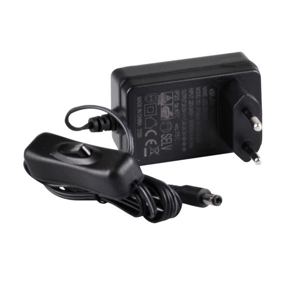 Zestaw taśma LED + zasilacz + włącznik 324160 LED 9W 4000K biała