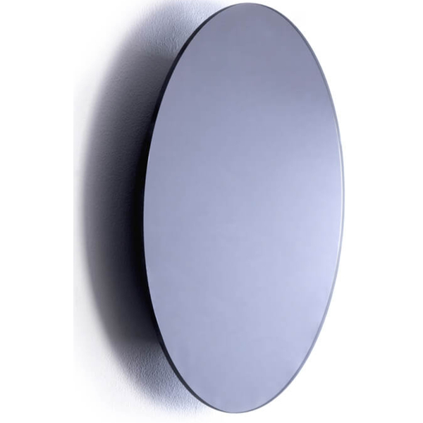 Szklany kinkiet ścienny Ring LED 9W 3000K lustro chrom