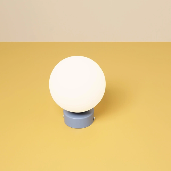 Lampa ścienna Ball Wall 1076C16_S kulista niebieska