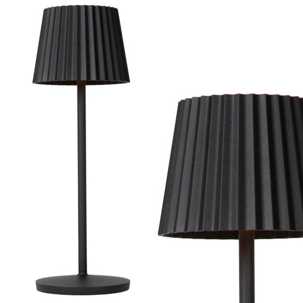 Zewnętrzna lampa stojąca Justine outdoor LED 2W 2700K czarna