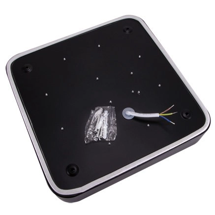 LAMPA plafon TOTEM LED D 03931 Ideus sufitowa OPRAWA metalowa LED 48W 4000K kwadratowa czarna