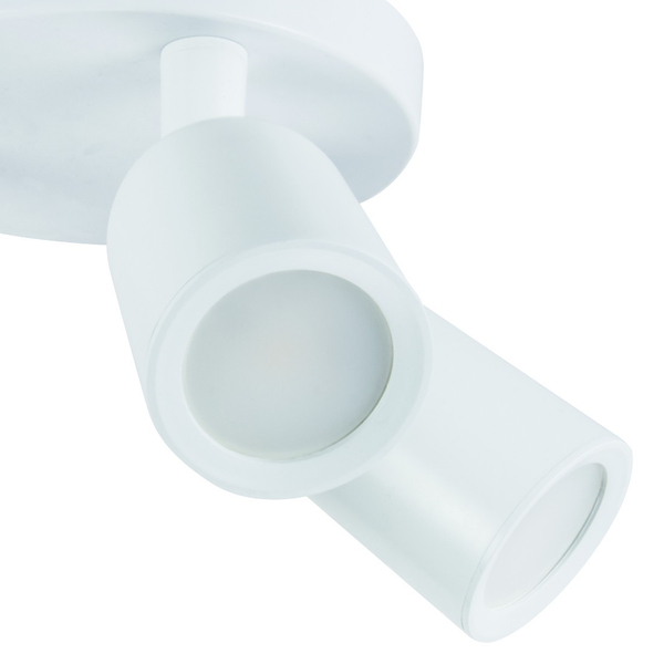 Białe reflektorki BOGNA 03986 Ideus nowoczesna lampa do jadalni