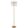 Podłogowa lampa do salonu GORLEY 15698SM glamour złota
