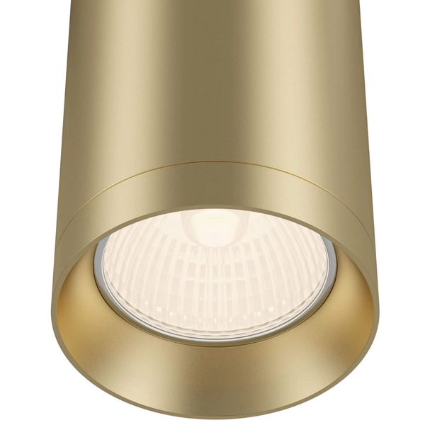 Punktowa lampa zwisowa Shelby P020PL-01MG tuba złota