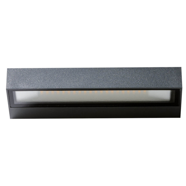Elewacyjny kinkiet ścienny CASOLA AZ4356 Azzardo LED 12W 3000K IP54 szary
