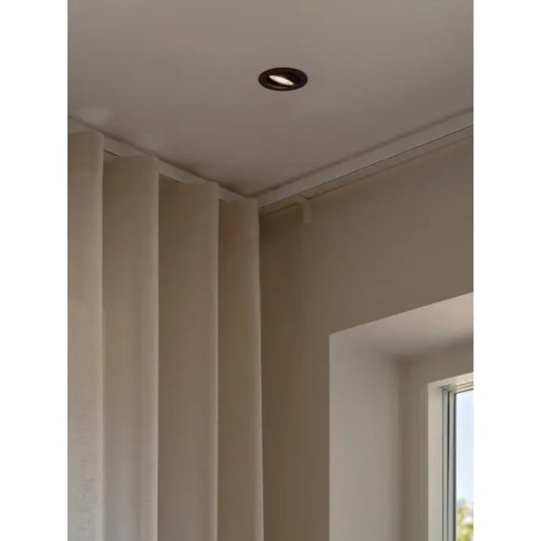 Łazienkowy wpust sufitowy Leonis 49160155 LED 4,5W 2700K IP65 nikiel