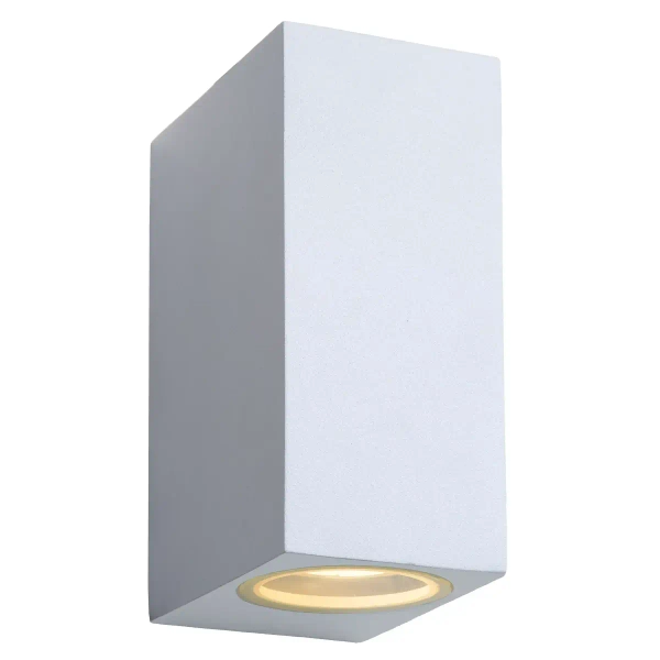 Podłużna lampa ścienna ZORA 22860/10/31 Lucide IP44 dół-góra biała