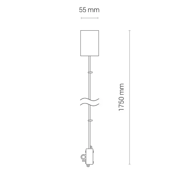 Kwadratowy plafon do sypialni CL ITAKA 8456 LED 40W 4000W biały