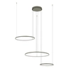 Lampa wisząca Circolo 11398 Nowodvorski LED 45W 3000K pierścieniowa oliwkowa