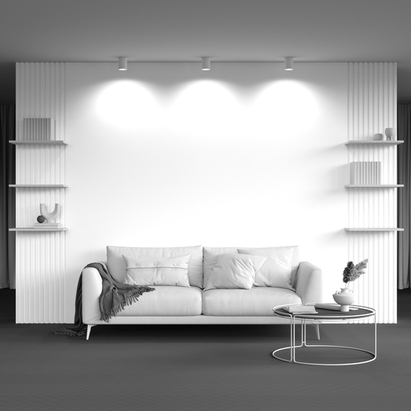 Spot lampa natynkowa Slim C012CL-01W punktowa biała
