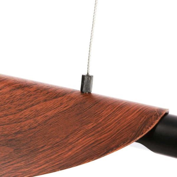 Zwieszana lampa nad wyspę Japanese ABR-LWJ-28W Abruzzo LED 28W 2700K czarny