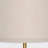 Nocna lampa do sypialni Marni QN-MARNI-TL-M-NBR LED 12W 3000K tuba mosiądz