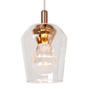 Salonowa lampa wisząca BERLIANE 00430/20/60 LED 4W 2700K czarna złota