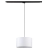 Zwisająca lampa szynowa 3-fazowa Tracer 10691 okrągły abażur biały