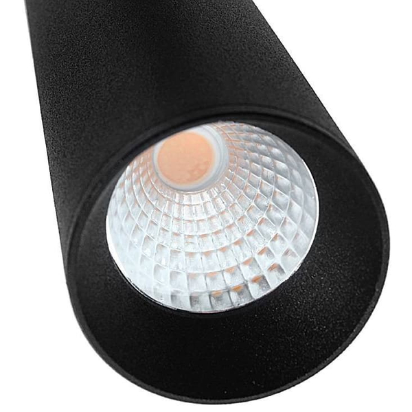 Wisząca oprawa szynowa magnetyczna 3-fazowa 492 Domeno LED 10W 4000K czarna