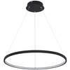LAMPA wisząca RALPH 67192-29B Globo metalowa OPRAWA okrągła LED 29W 3000K zwis czarny