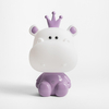Lampka LED na komodę Hippo KDR-613B-PE Zumaline 3W 4000K fioletowa biała