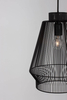 Druciana lampa wisząca GUAYMAS LE42928 Luces Exclusivas loftowa czarna